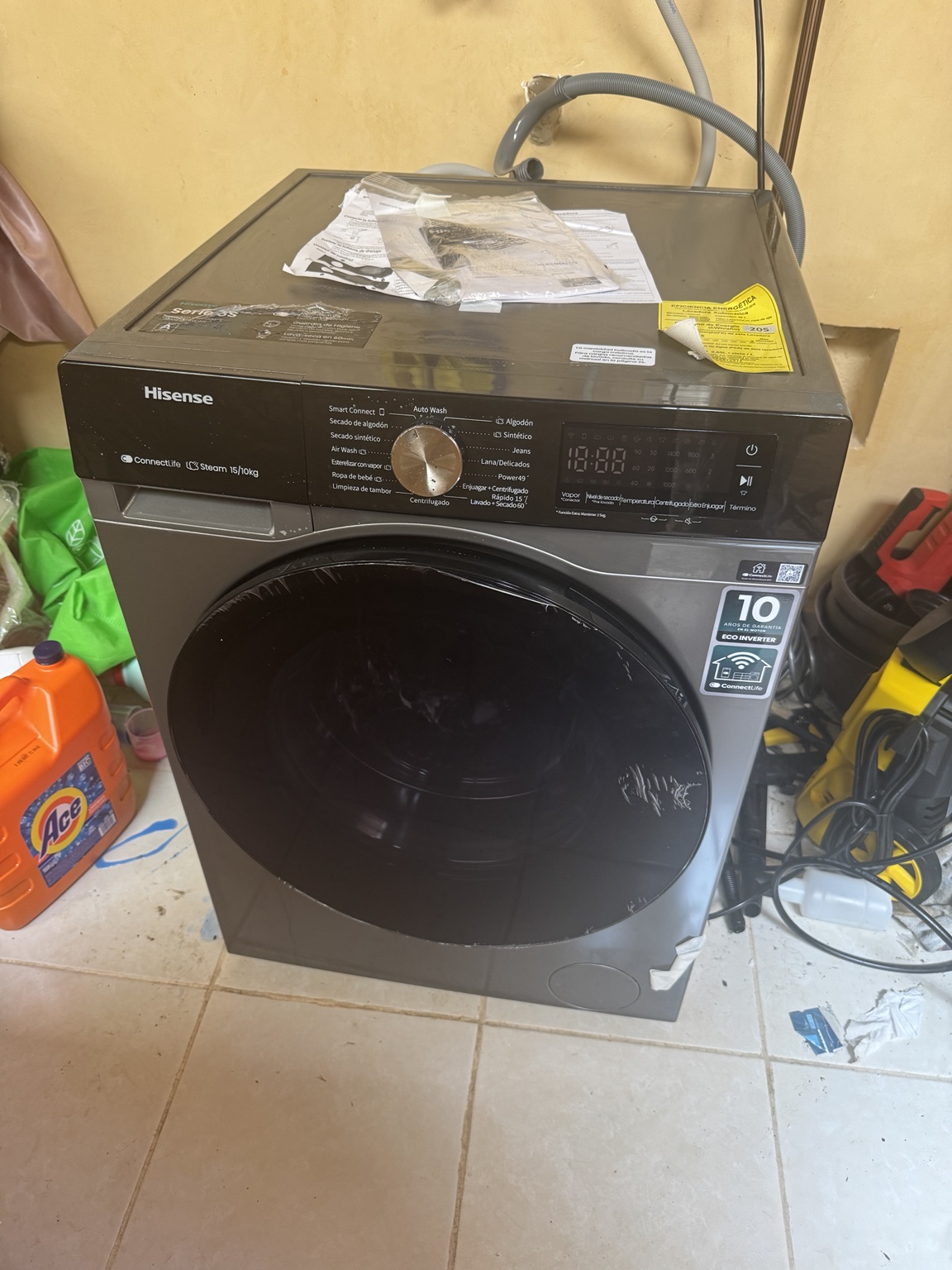 Hisense Washer Dryer Combo 15kg/10kg