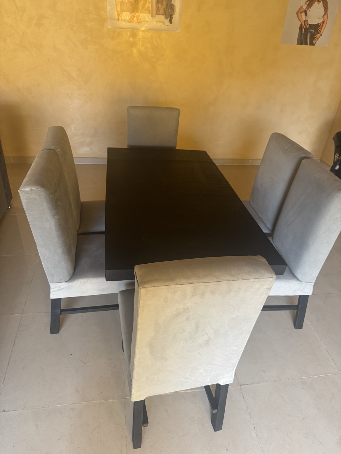 6-Chair Dining Table Set
